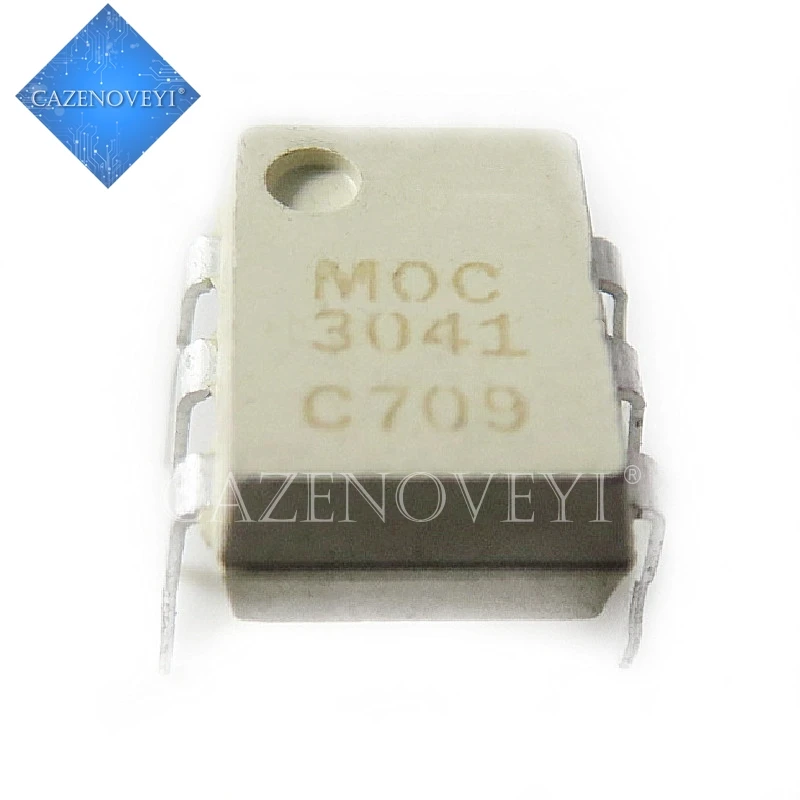 10 шт./лот MOC3041M MOC3041 DIP 6 SMD Оптоизоляторы ТРИАК драйверы в наличии|Интегральные