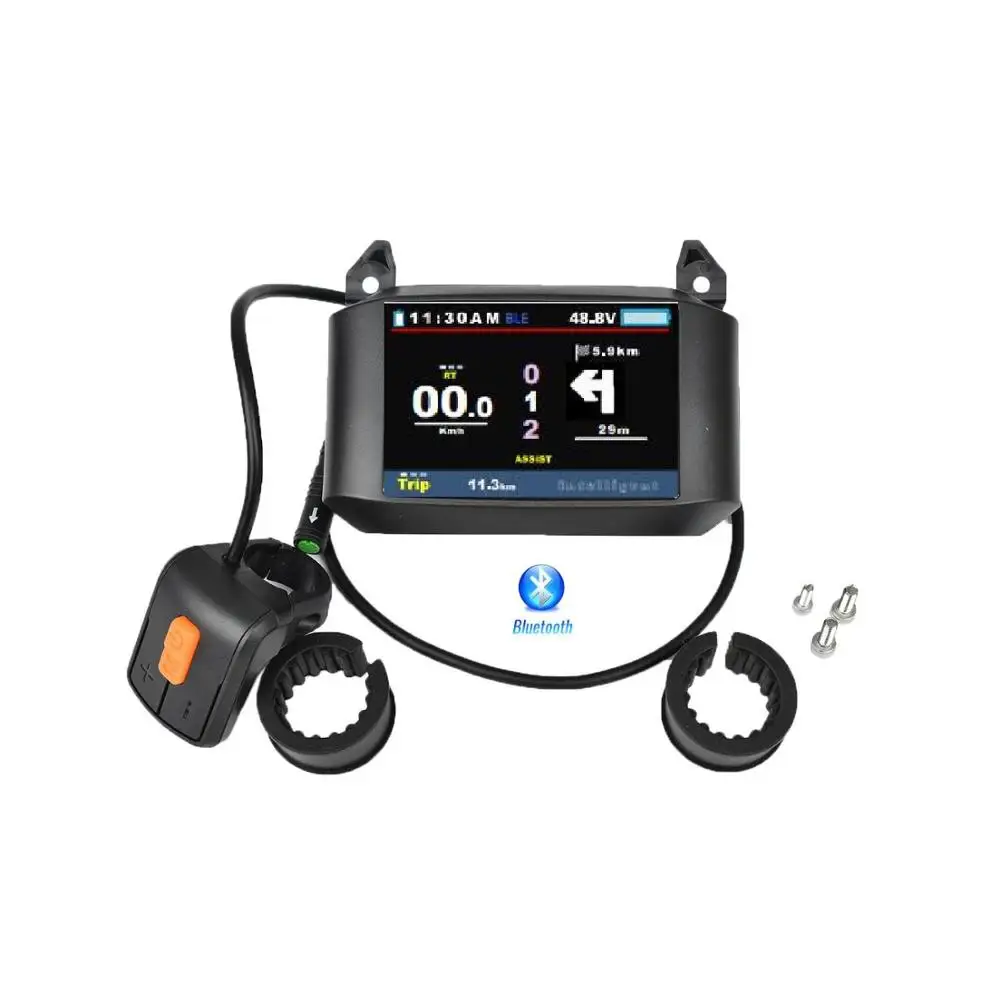 Электрический велосипед Bluetooth 750C дисплей для BAFANG BBS01B BBS02B BBS03B BBSHD Mid привод велосипед мотор беспроводной Поддержка IOS
