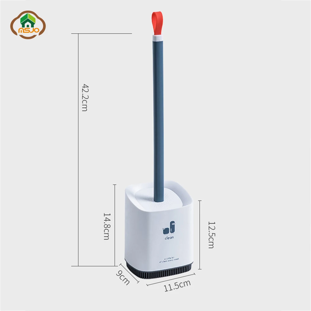 MSJO набор кистей для ванной комнаты настенный TPR Силиконовый Держатель чистящих