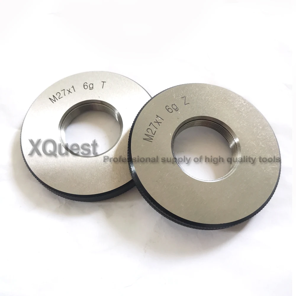 6G Metric thread ring gauge gauges set M27 M27X3 M27X2 M27X1.5 M27X1 GO