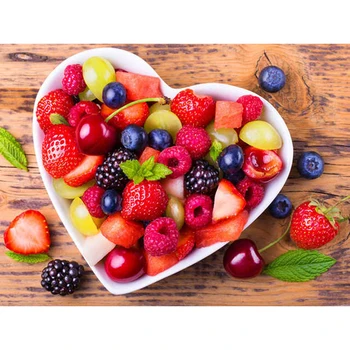 

Diamond Painting Fruit Strawberry 5d Diy Mosaic Full Square Round Drill Diamant Of Rhinestone Daimond Embroidery Pictures Sale