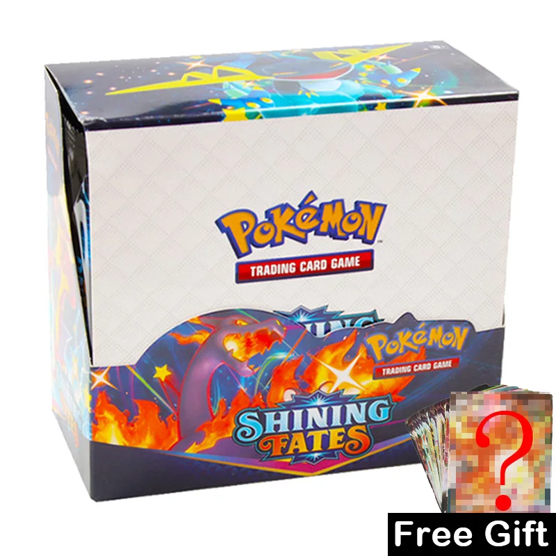 Pokemon tcg xy evoluções selado shining fates booster box inglês