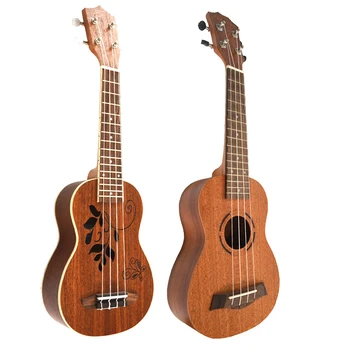 

Factory Outlet 21 inch Ukulele Soprano Mahogany Mini Guitar Beginner Student Getting Started Practice Ukulele Gift UK2161