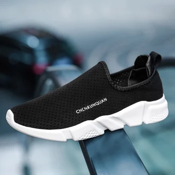 

Unisex Lightweight Breathable Casual Shoes Women Soft Comfortable Slip-on Sneakers Men Flat Non-slip Wear-resistant Sports Shoe