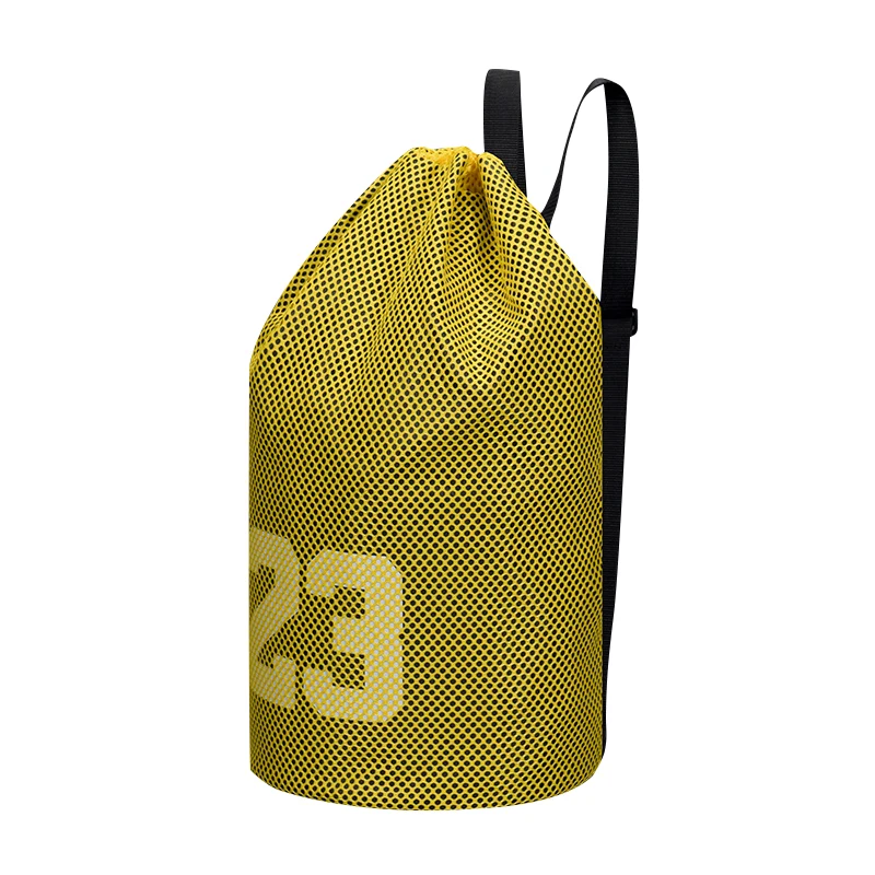 

Basketball Backpack Large basketball bags For balls Soccer Drawstring Mash pack Fitness Net Pocket Outdoor For Men Women