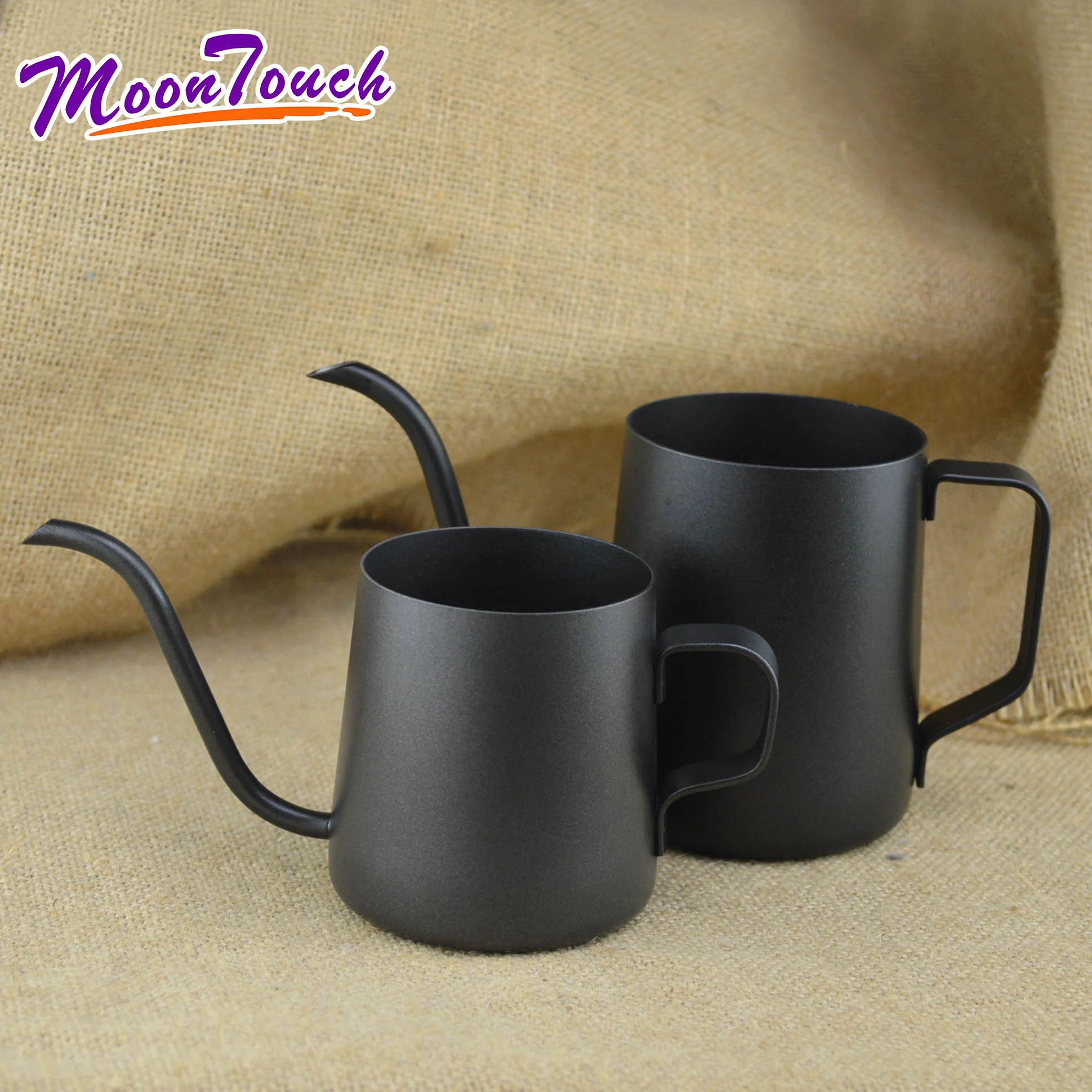 

Coffee Hanging Ear Pot Hand Punching Small Mouth Pot Stainless Steel Coffeeware Set Teaset Barista Tool Coffee Accessories