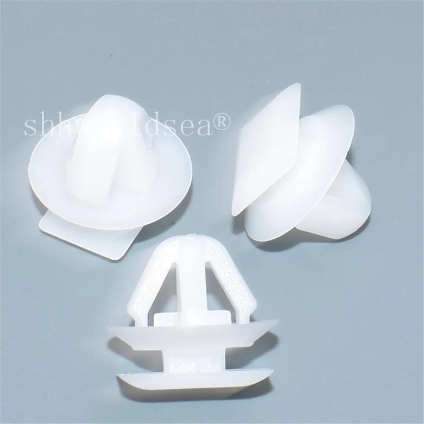 Shhworldsea 100PCS Rocker Panel Scuff Panel Retaining Clip car plastic