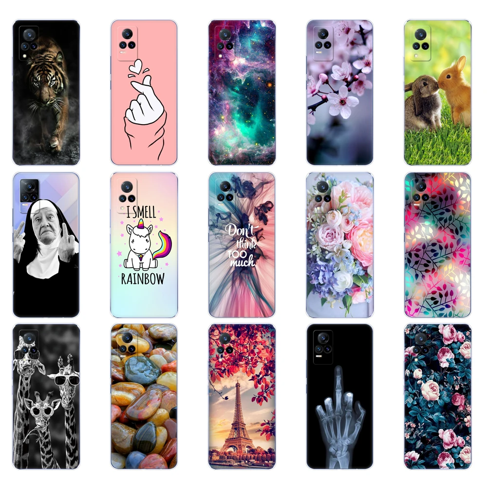 Per Vivo V21 Custodia Per Vivo V21E 4G Custodia Cover Posteriore Per Telefono Per Vivo V 21 E Vivo V21 4G 5G Custodia Morbida In Silicone Tpu Paraurti