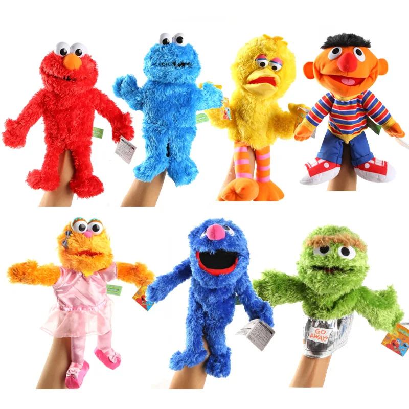 SESAME streeet elmo full body hand puppet  game puppets cosplay gift new 