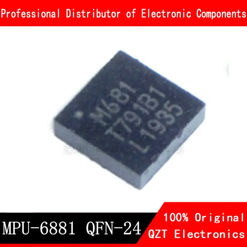 10pcs/lot MPU-6881 MPU6881 M681 QFN-24 Sensor chip new original In Stock