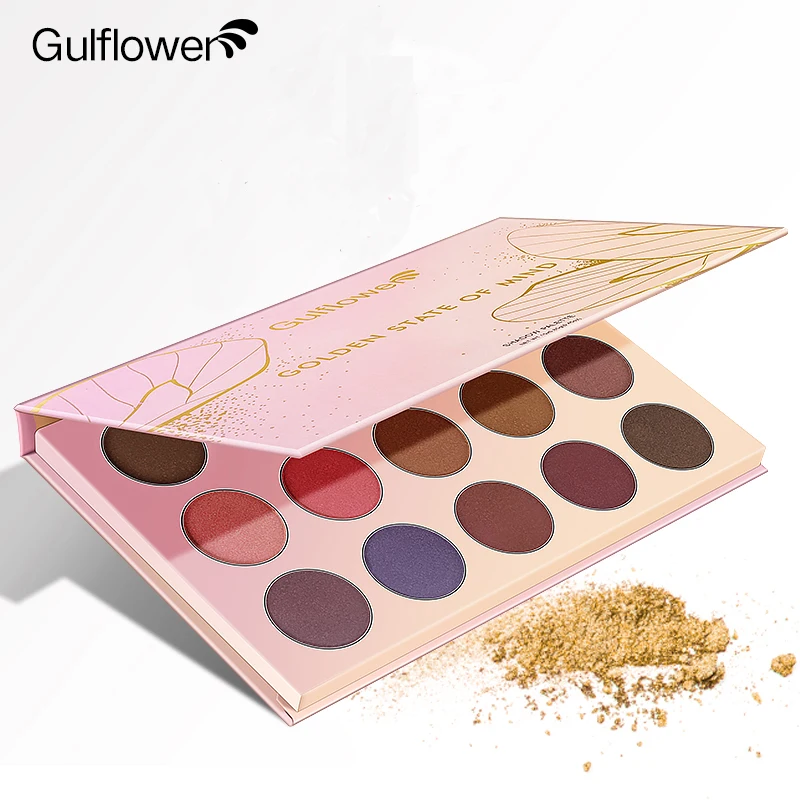 

15 color silky potato eyeshadow pallet Popular Daily Powder Waterproof lasting Cosmetic makeup kit Easy to wear high quality