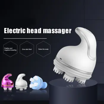

Waterproof Electric Head Massage Wireless Scalp Massager Pressure Points Relieve Stress Promote Blood Circulation