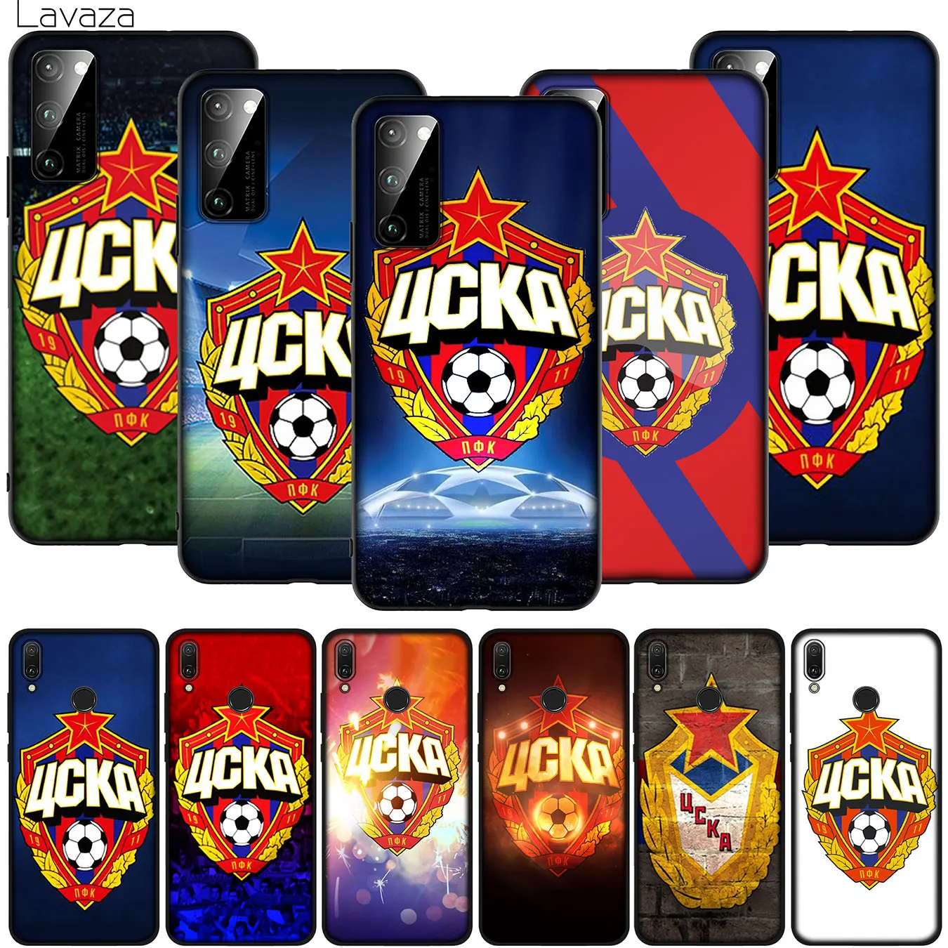 Lavaza России PFC ЦСКА логотип Чехол для телефона huawei Y9 Y7 Y6 Prime 2019 2018 Honor 20 8C 8X8 9 9X10 Lite 7C 7X