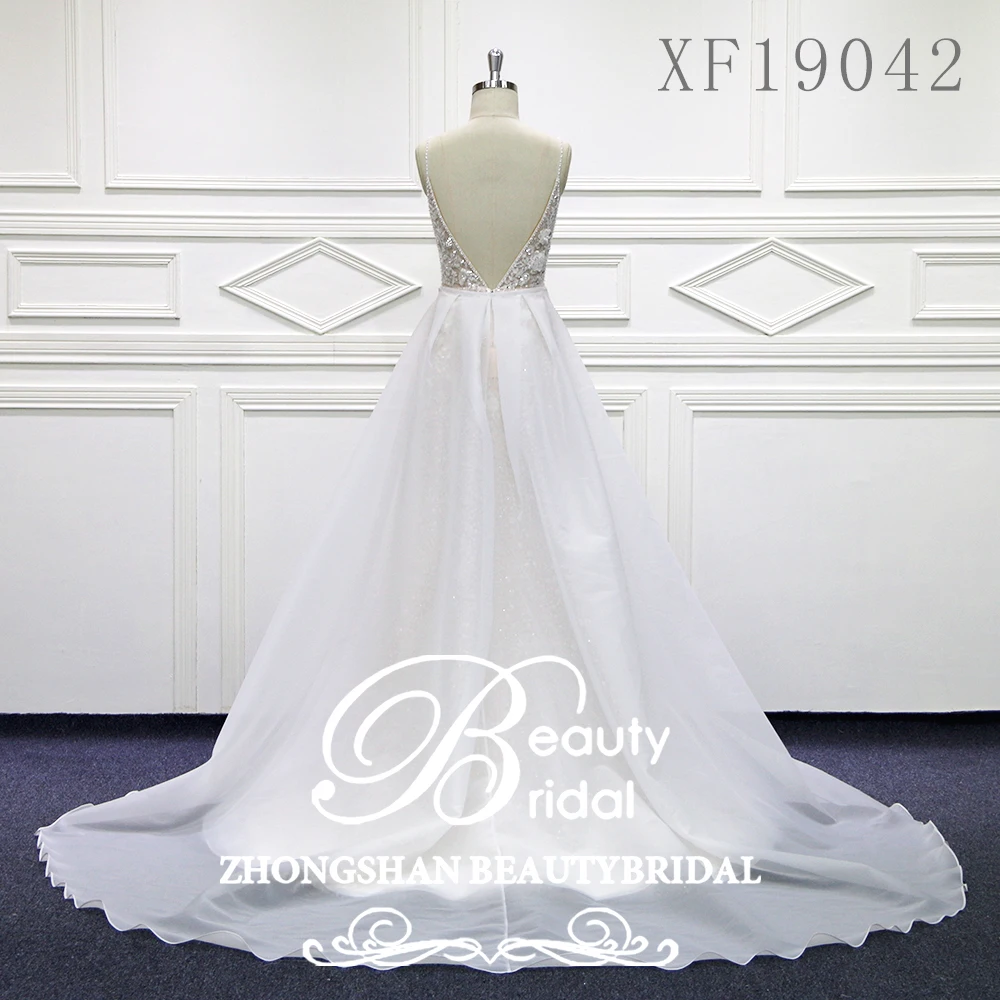 Свадебное платье, сделанное на заказ, свадебные платья русалки, Аппликации, кружева, пуговицы, свадебное платье XF19042