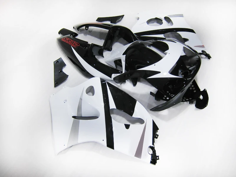 Бесплатные пользовательские обтекателя kit для Suzuki 1996 1998 2000 GSXR750 GSX R600 96 97 98 99 00 GSXR 600 белый черный Детали обтекателя на мотоцикл