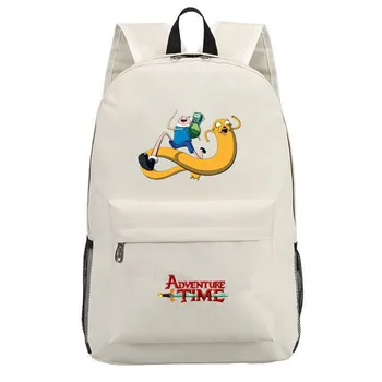 

Adventure Time canvas backpack printing shoulder school bag travel bag knapsack Boy Girls packsack laptop bag