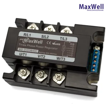 

MS-3VD3840C 40 amp voltage regulator with 0-5VDC 0-10VDC input