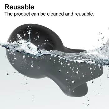 IKOKY Cock Rings Delay Ejaculation Silicone Penis Ring Erotic Masturbator Ring Sex Toys for Men Couple Adult Product Sex Shop 5