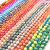 Wholesale 4/6/8/10mm Double Colored Glass Beads Loose Spacer Beads Painted Charm For Jewellery Making DIY Bracelet&Necklace ► Photo 2/6