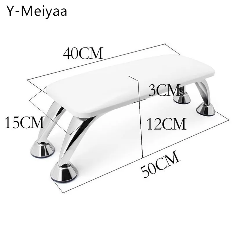 

White Genuine Leather Hand Pillow Rest Manicure Table Hand Cushion Pillow Holder Arm Rests Nail Art Stand Superior Quality 40#41