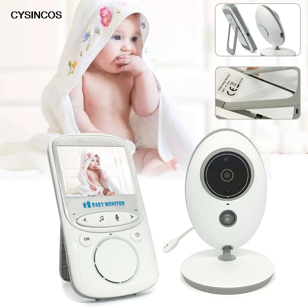 

LOOZYKIT 2019 Home Video Camera 2.4G HD WiFi Wireless Control IR Night Vision Camcorder for Baby and Older Security Monitor