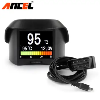 

ANCEL A202 On-board Computer for Car Digital OBD2 Computer Meter Speedometer Fuel Consumption Temperature Gauge OBD Scanner