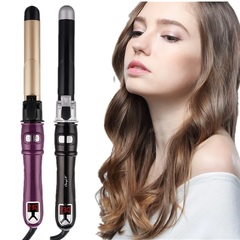 30s Instant Heat Auto Hair Curler Professional Automatic Hair Curling Iron Ceramic Curling Wand Roller Hair Crimper Dual Voltage