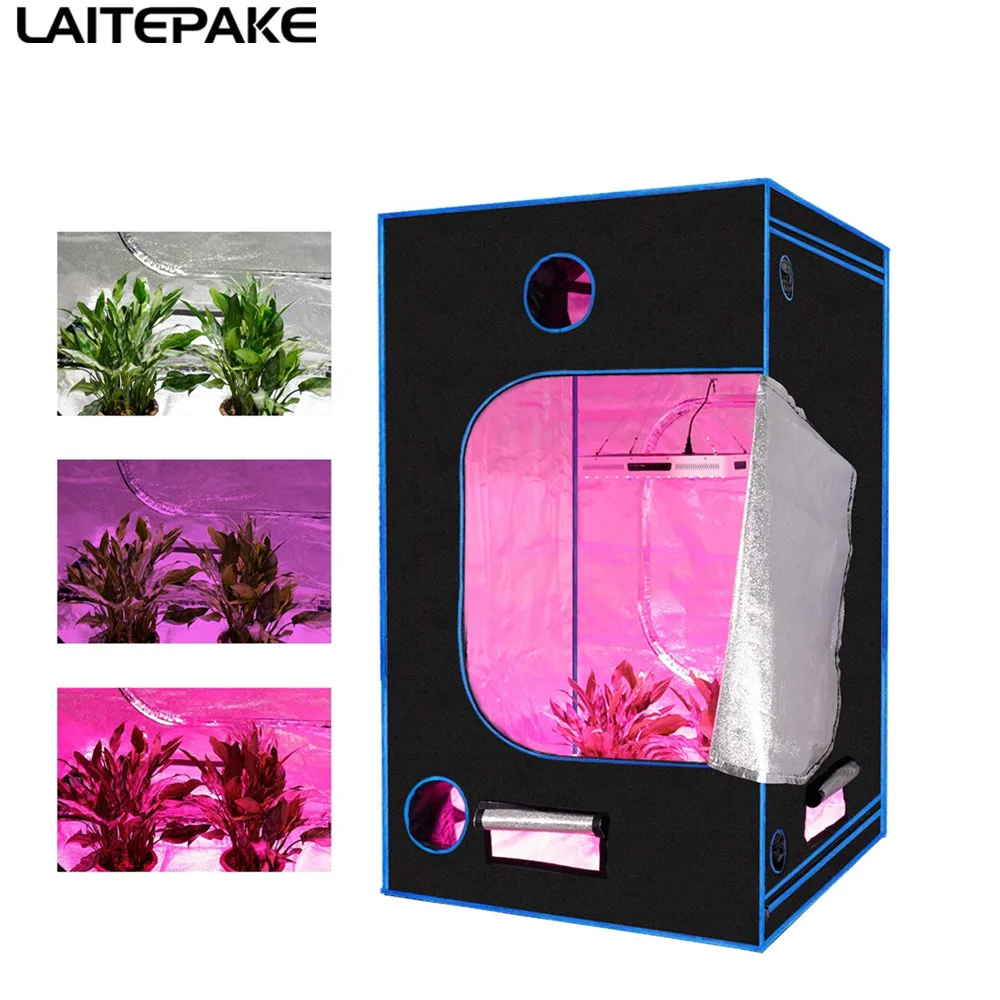 

Grow Tent Growbox 600D Indoor Hydroponics Plants Growing Tent For Led Light Greenhouse Indoor garden Seed Flower Plant Growing