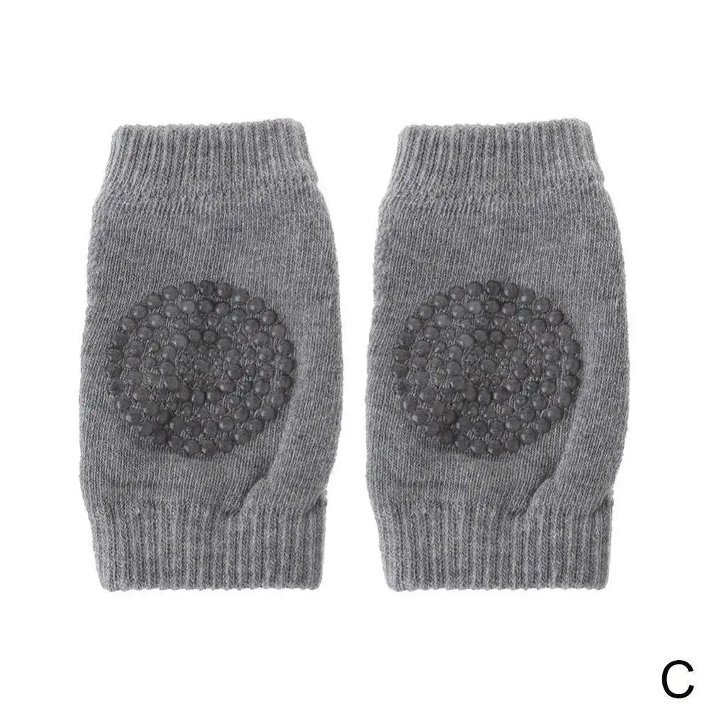 light grey Наколенники для малышей, безопасная подушка для ползания, налокотники для малышей, более теплое колено, защита для ног, купите один подарок, duplo - Цвет: light grey
