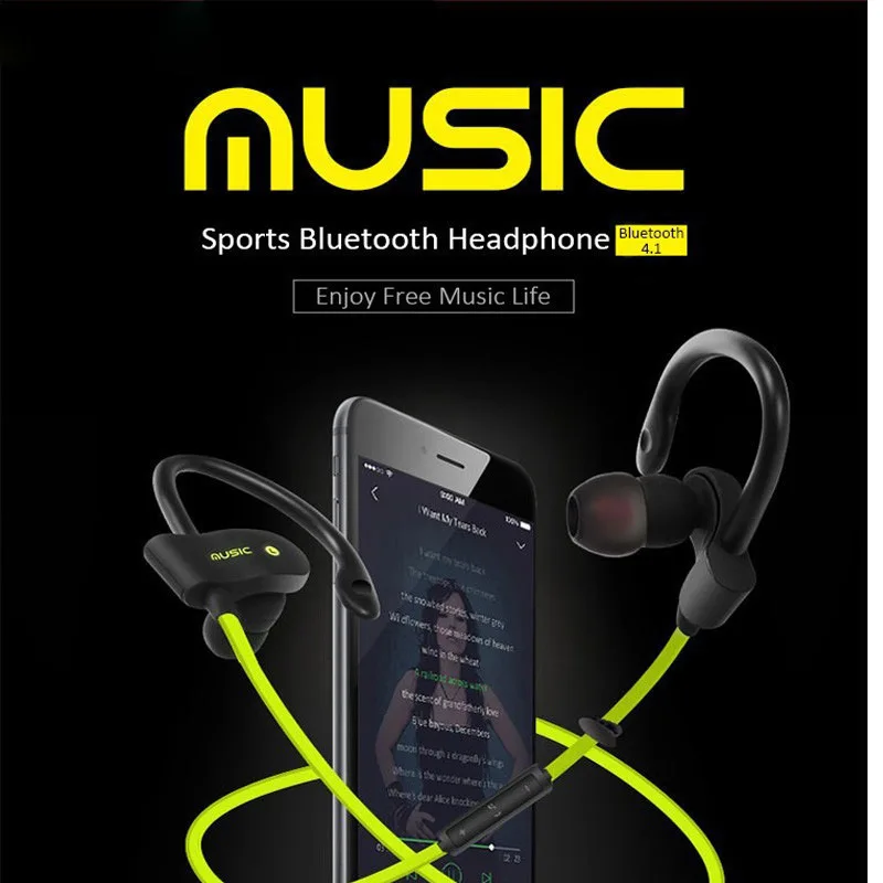 H2 спортивные наушники для бега с Bluetooth 4 1 TWS шумоподавлением беспроводные