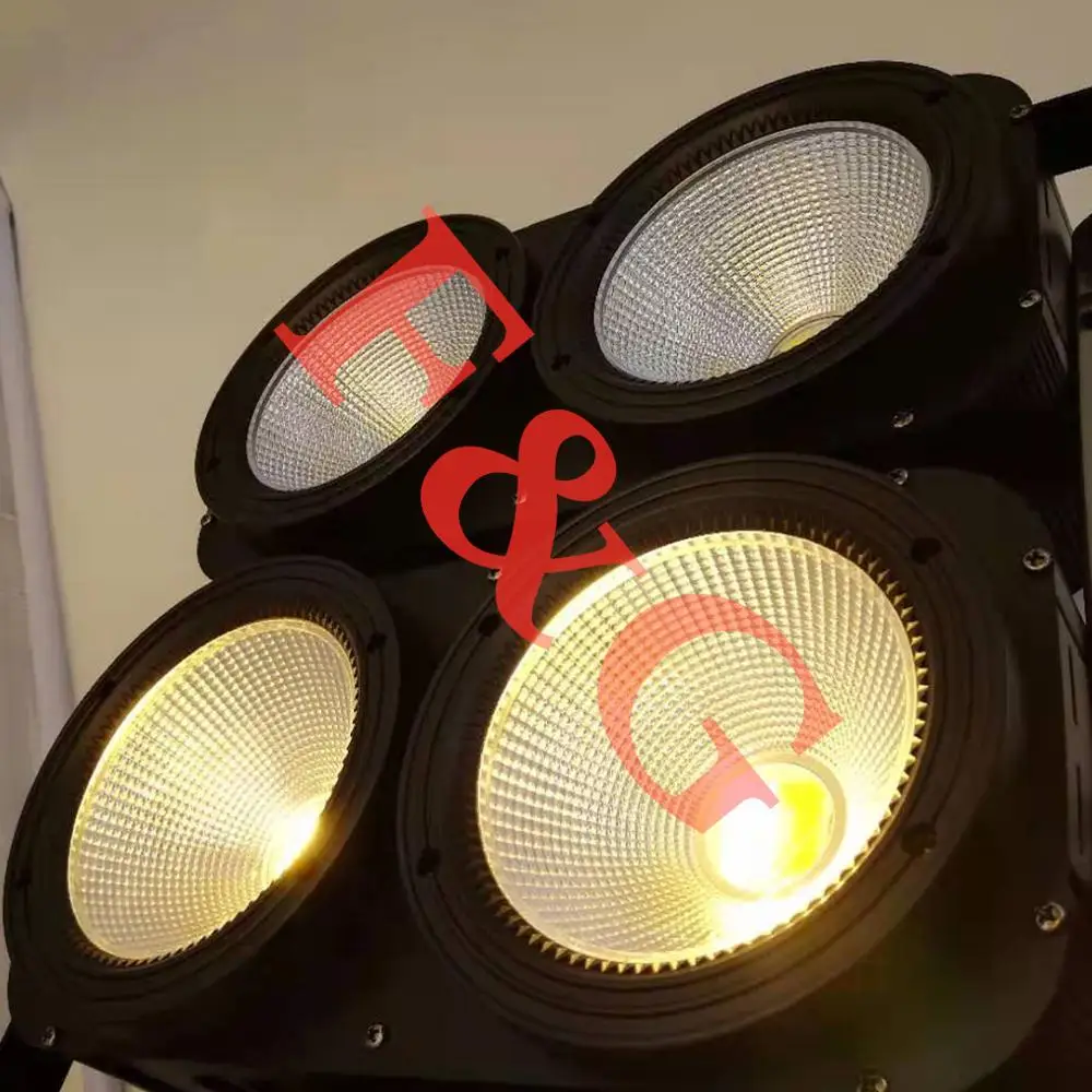 Etapa de Iluminacion COB cuatro ojo phublico lavpara rendimiento led cara luz Banco charido pa lavpara boda lappara de Flash CD50
