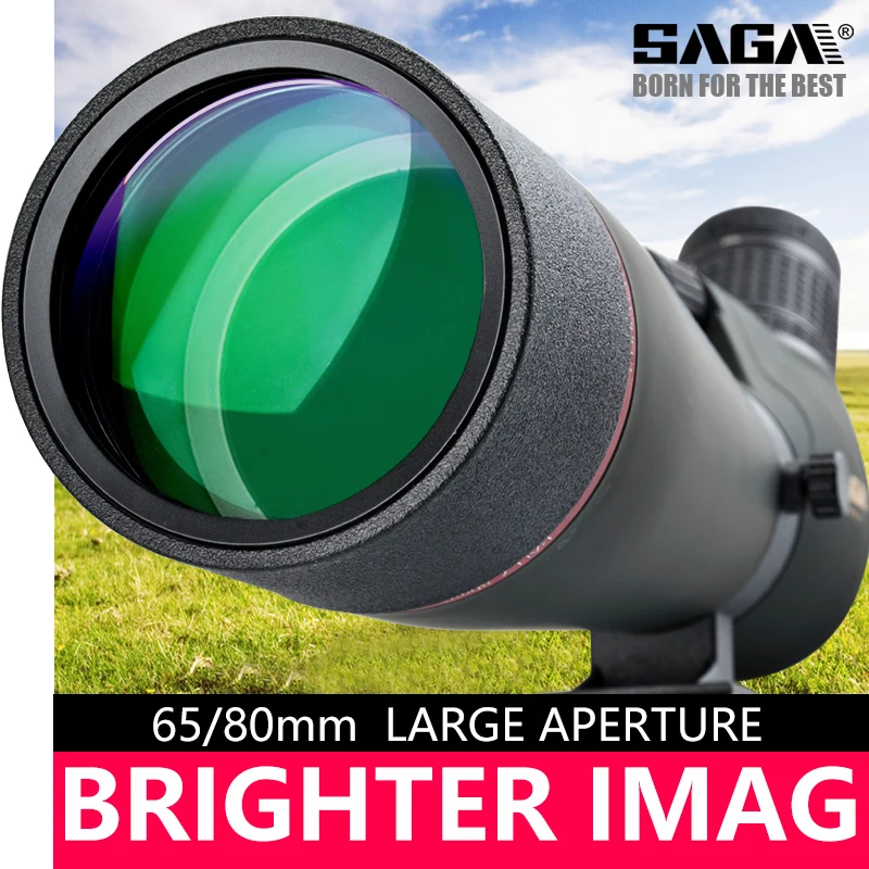 SAGA Monocular Teleskop Spotting Scope Hunting Telescope Telescopio Mobile Phone Para Celular Camping Equip