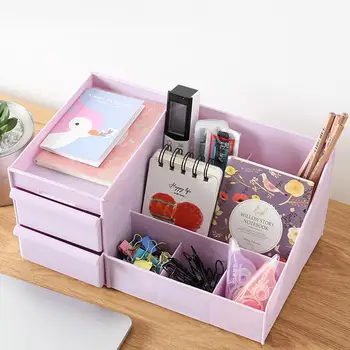 

Nordic Makeup Drawers Organizer Box Large Capacity Cosmetic Storage Box Makeup Drawer Organizer Jewelry Storage Box Container Ho