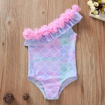 

Bikini 2020 Newest Baby Swimwear Kids Flower Swimwear Swimsuit Bathing Suit Toddler Beachwear Baby Girl Clothes