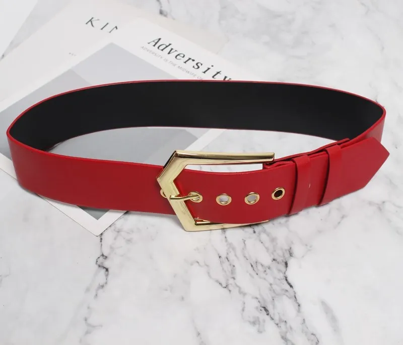 Buckle Woman Belt Slim Waist Fashion Casual Width Belts