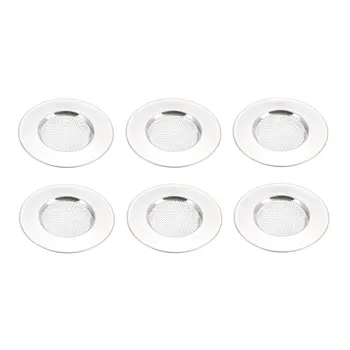 

uxcell 6 Pcs Kitchen Sink Garbage Strainer, 1.7 Inches Stainless Steel Sink Disposal