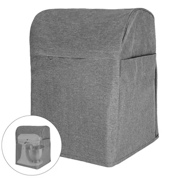 

Cotton Linen Protective Cover Stand Mixer Dust Cover with Pockets for 5 8 Quart Kitchen Aid Stand Mixer Household Merchandises