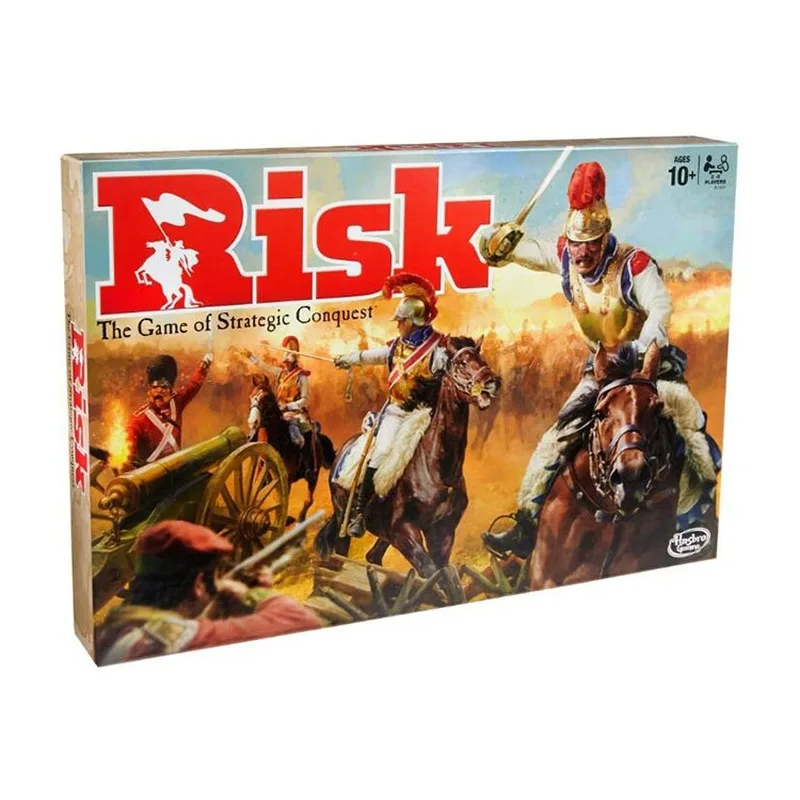  Hasbro Gaming English Board Game RISK Strategic Conquest Table Games Chess Party Toys for Adult Chi