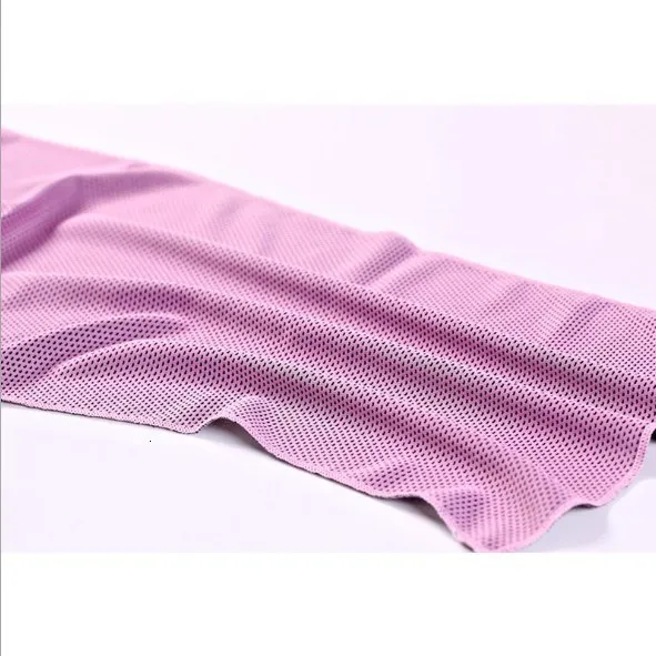 1P охлаждающее полотенце из микрофибры, спортивное полотенце с холодным ощущением, удлиненное полотенце для протирания пота, для занятий в тренажерном зале, для мужчин и женщин, универсальный платок - Цвет: roses