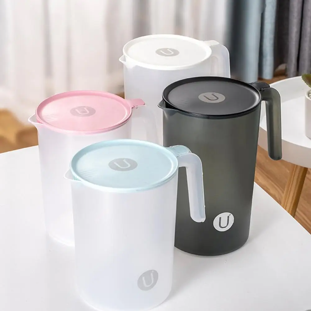 20002500mlClearLargeCapacityPitcherHeatResistantColdWaterJug