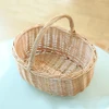 Picnic Basket Storage Box Easter Manual Exquisite Art Gift Decoration Wicker Large Capacity With Handle Liner Baskets 4