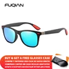 FUQIAN Hot Sale Polarized Sunglasses Men Women Classic Square Plastic Driving Sun Glasses Male Fashion Black Shades UV400 ► Photo 3/6