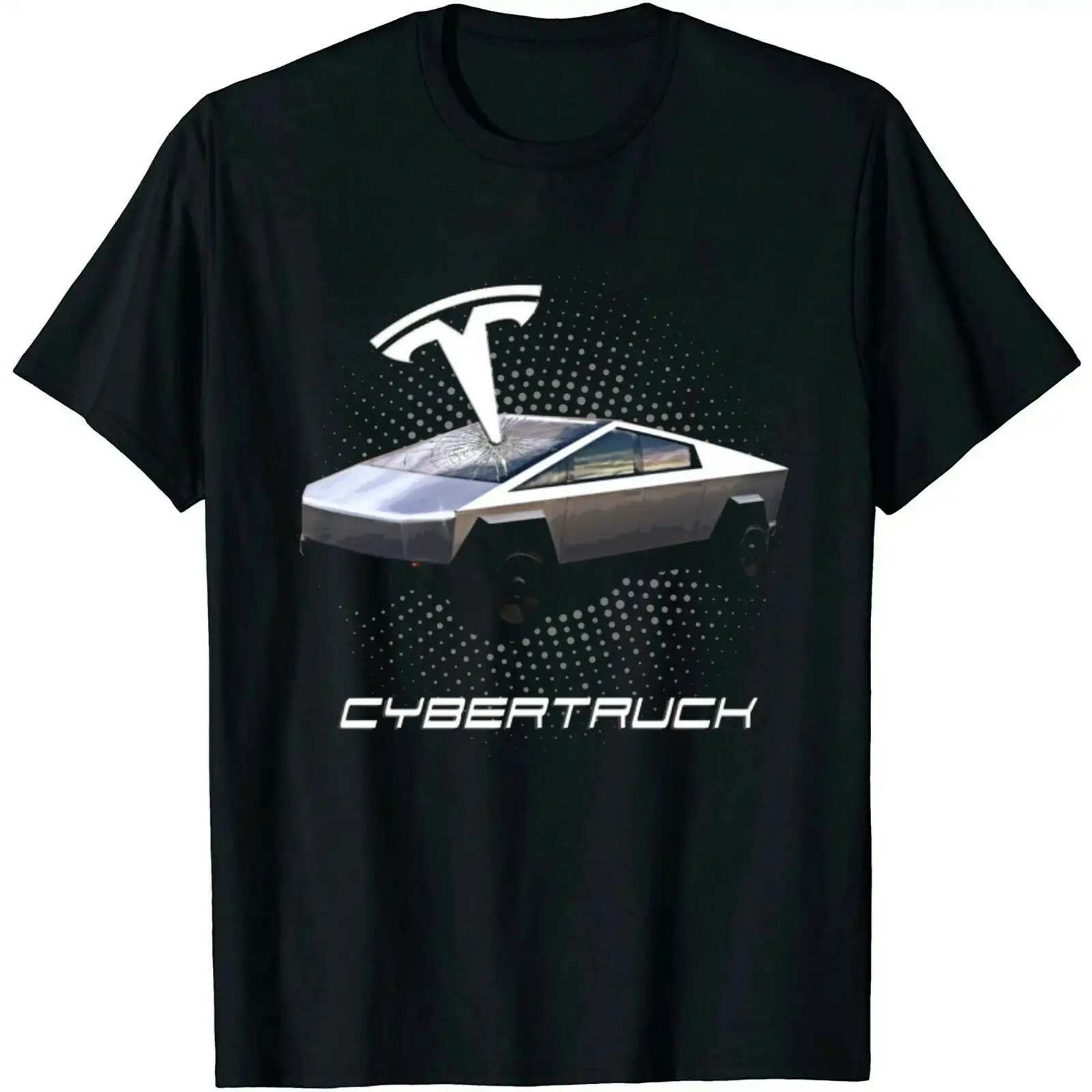 Cybertruck Cyber Truck граффити будущее Эстетическая футболка S-5XL | Мужская одежда