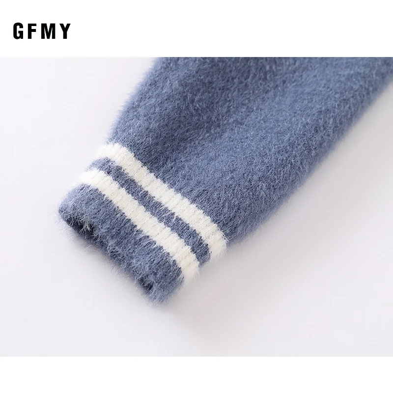 GFMY/ г. Осенне-зимнее модное вельветовое пальто с круглым воротником и Рисунком Слона для мальчиков и девочек детские свитера