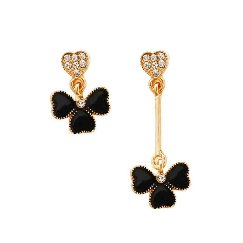Серьги женские длинные короткие асимметричные корейский стиль подарок на День