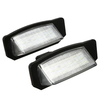

2pcs LED Car Number License Plate Light Lamp for For Mitsubishi OUTLANDER XL(CW) 2006-2012 Lancer Sportback 2008~2012