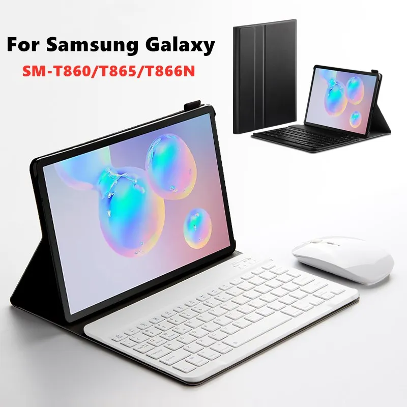 Чехол для Samsung Galaxy Tab S6 10 5 дюйма стандартная Bluetooth клавиатура планшета защитный