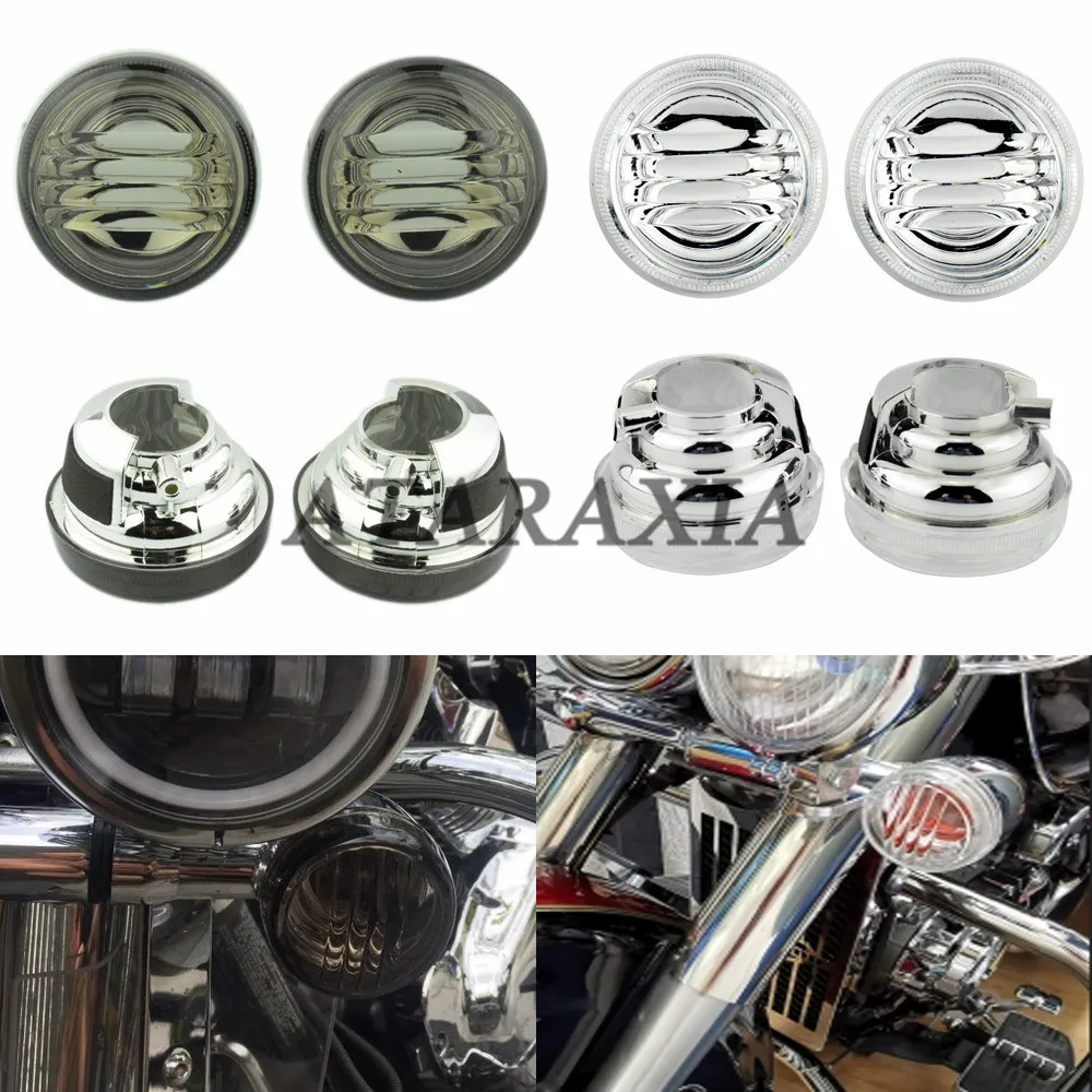 

LED Light Cover Lens Motorcycles Turn Signal Lenses For Suzuki Boulevard M50 C50 C90 C109R C1800R M109R 1500 Intruder VL800
