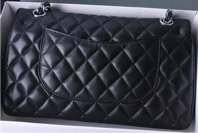 Bolsos de marca de lujo para mujer, bandoleras cruzadas de piel de oveja de alta calidad con doble solapa de cuero, 25cm, 2021