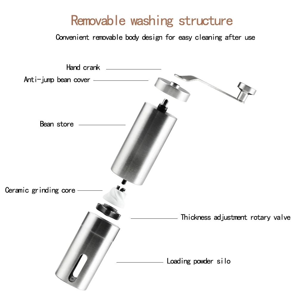 Manual Coffee Grinder For French 